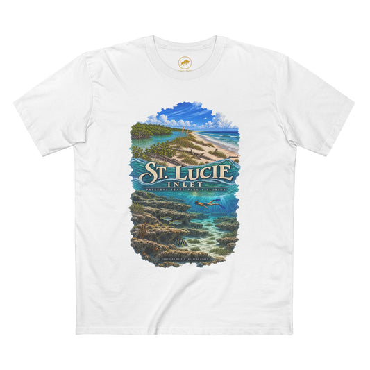 St. Lucie Inlet Preserve Shirt, Florida Reef Snorkeling Tee, Treasure Coast State Park T-Shirt.