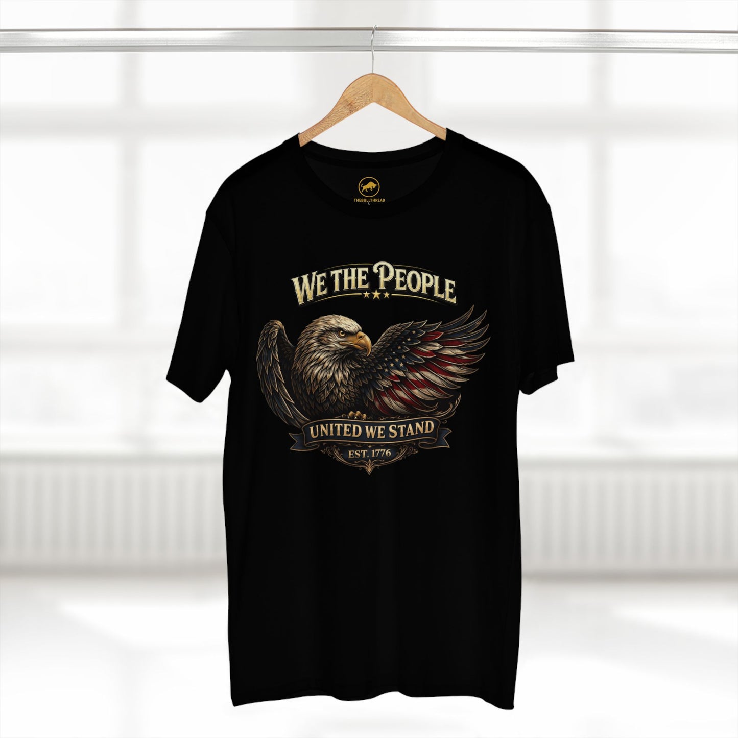 We The People Eagle Shirt, United We Stand Patriotic Tee, 1776 American Flag Shirt, Premium USA Shirt, Fourth of July Shirt, Patriotic Gift