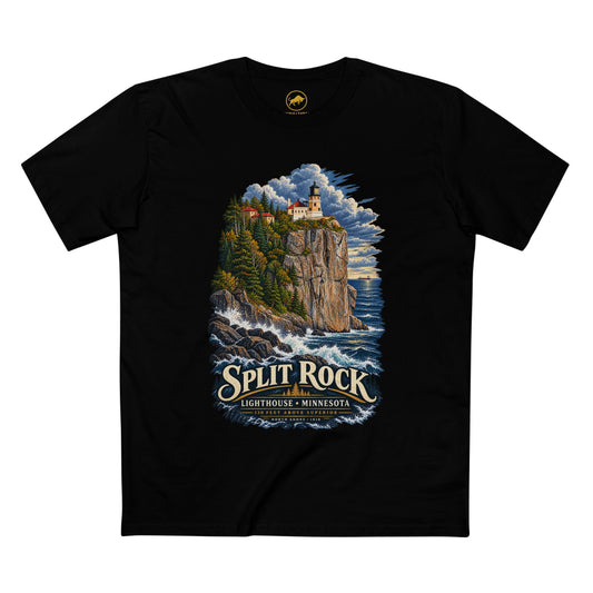 Split Rock Lighthouse Shirt, Minnesota North Shore Tee, Lake Superior Great Lakes Travel Gift.
