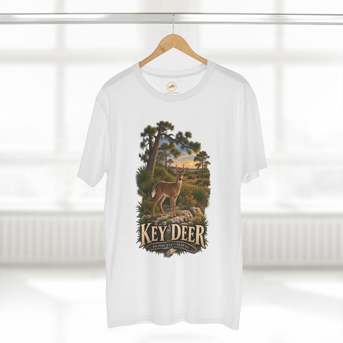 Key Deer T-Shirt, Big Pine Key Florida Wildlife Tee, Lower Keys Nature Shirt