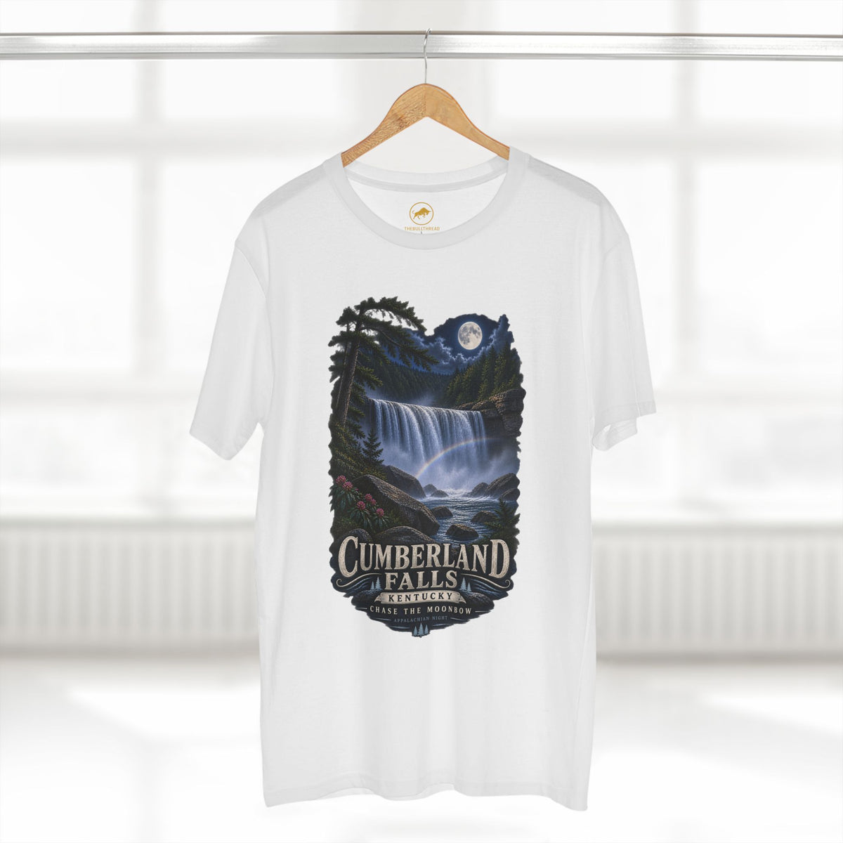 Cumberland Falls Kentucky Shirt, Moonbow Waterfall T-Shirt, Appalachian Nature Tee, Kentucky Hiking Gift, Vintage Outdoor Graphic.
