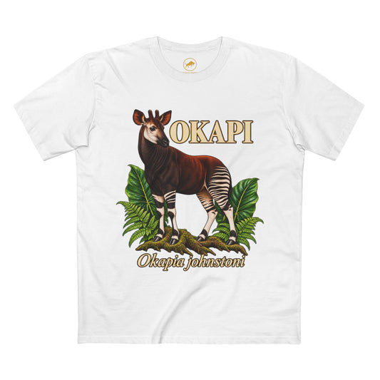 Okapi Shirt, Congo Rainforest Wildlife Tee.