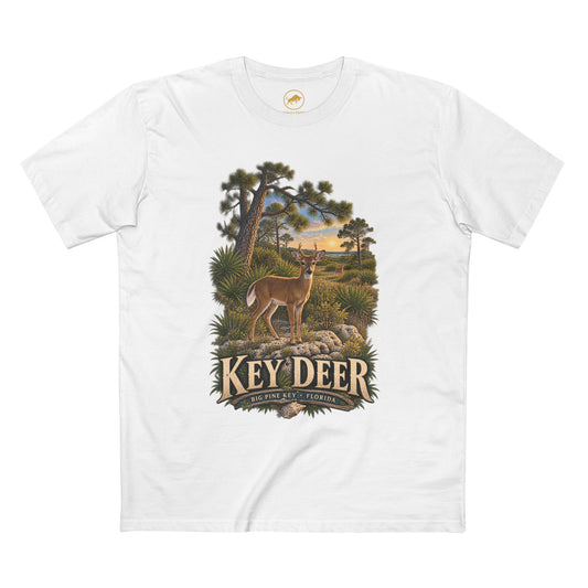 Key Deer T-Shirt, Big Pine Key Florida Wildlife Tee, Lower Keys Nature Shirt