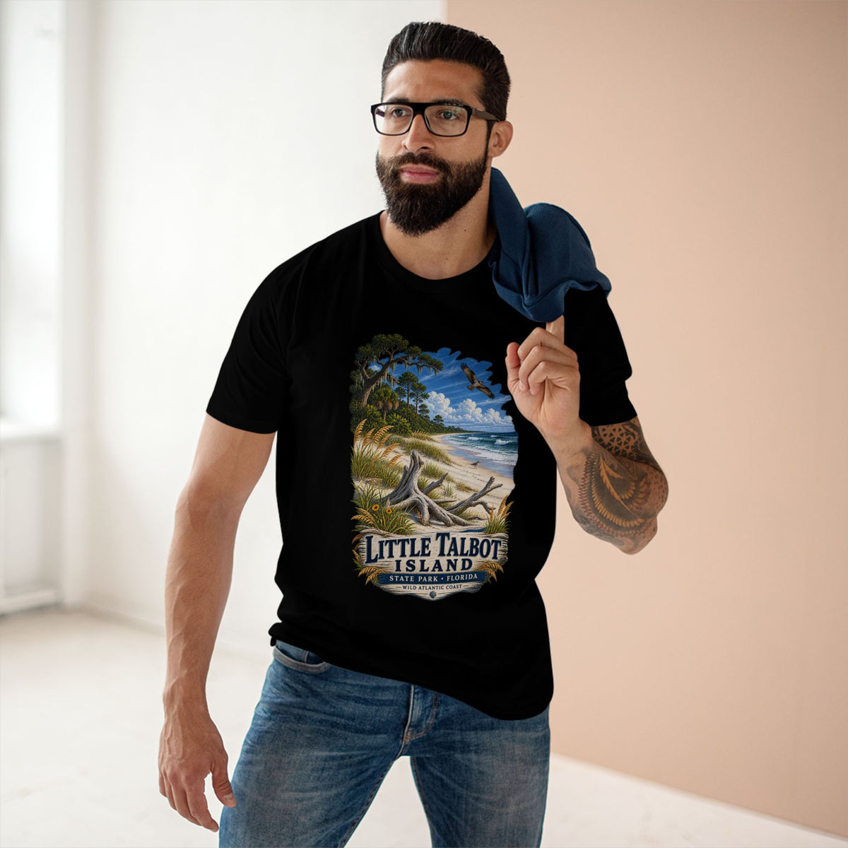 Little Talbot Island State Park Shirt, Jacksonville Florida Beach Tee, Wild Atlantic Coast Barrier Island Nature Gift.