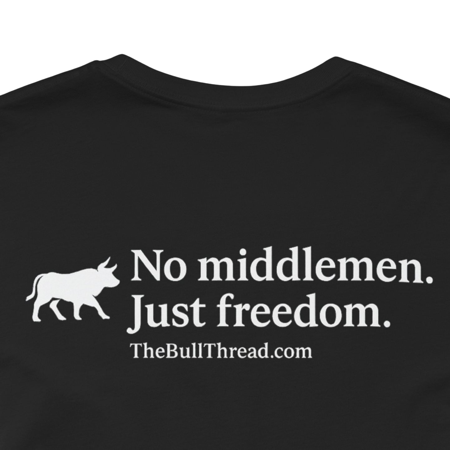 Premium XRP Investor Shirt - Decentralized Royalty Bull Sleeve Design by TheBullThread