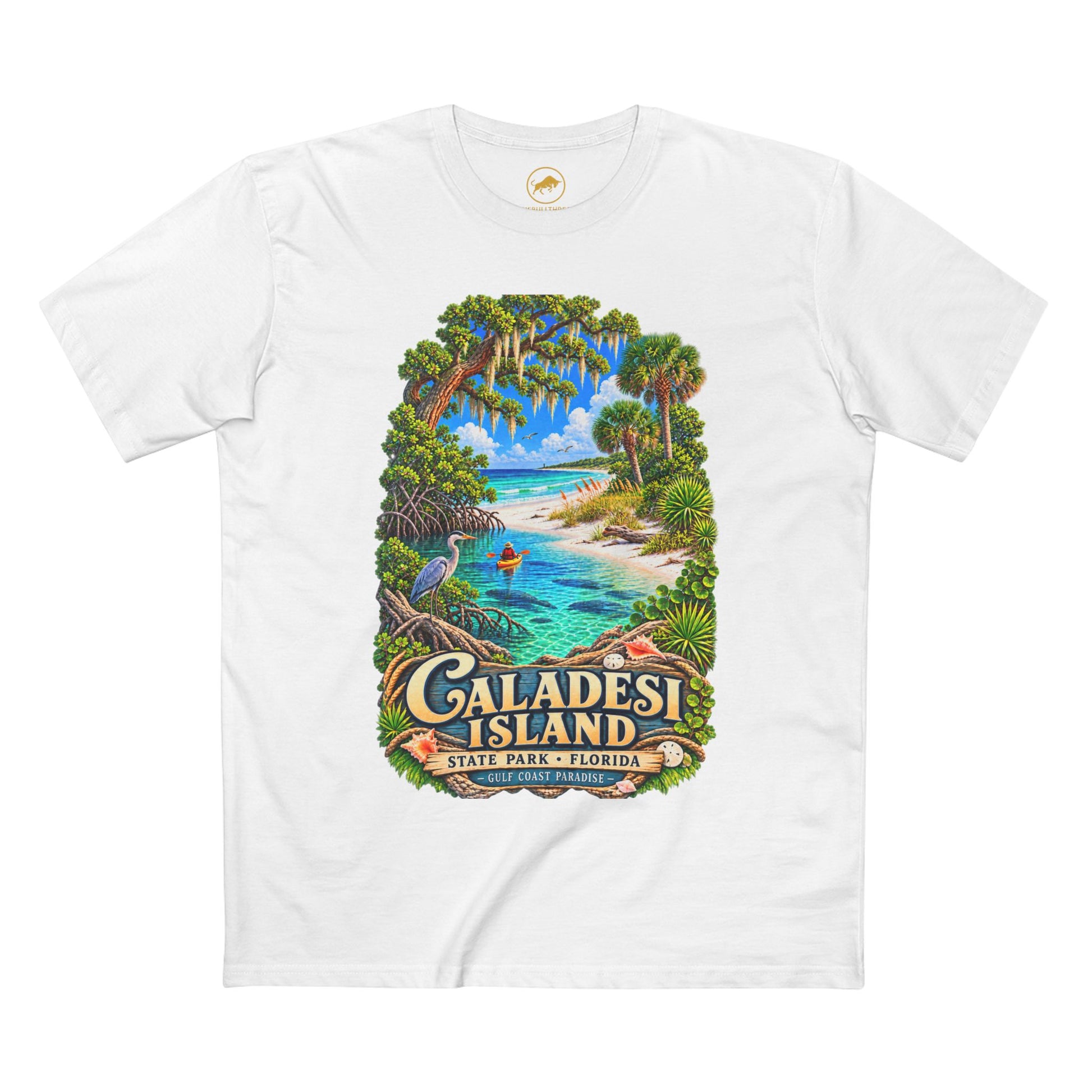 Caladesi Island State Park Shirt, Florida Beach Tee, Gulf Coast Kayaking Souvenir.
