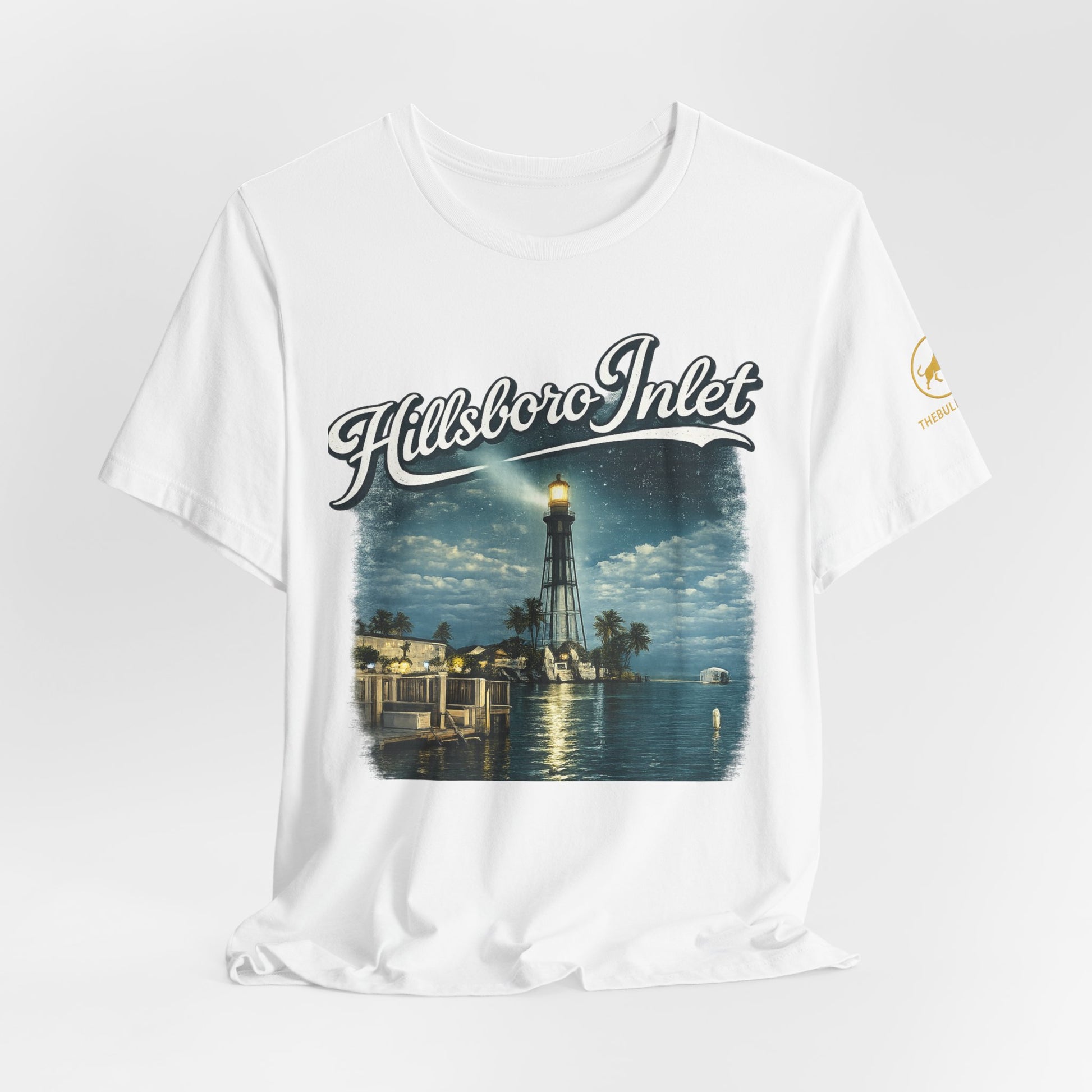 Hillsboro Inlet Shirt, Florida Coastal Tee, Lighthouse Graphic Shirt, Pompano Beach Tee, Broward County Shirt, South Florida Shirt.