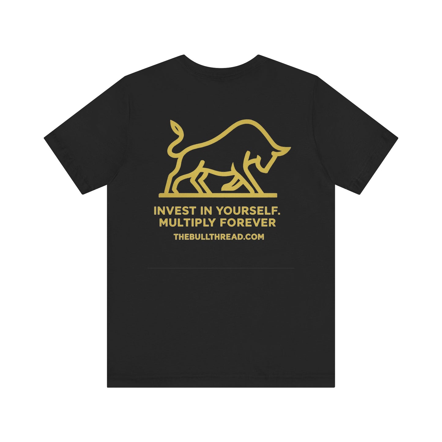 I Am The Asset T-Shirt | Motivational Wealth Mindset Shirt | Premium Black Manifestation Tee by TheBullThread