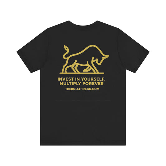 I Am The Asset T-Shirt | Motivational Wealth Mindset Shirt | Premium Black Manifestation Tee by TheBullThread