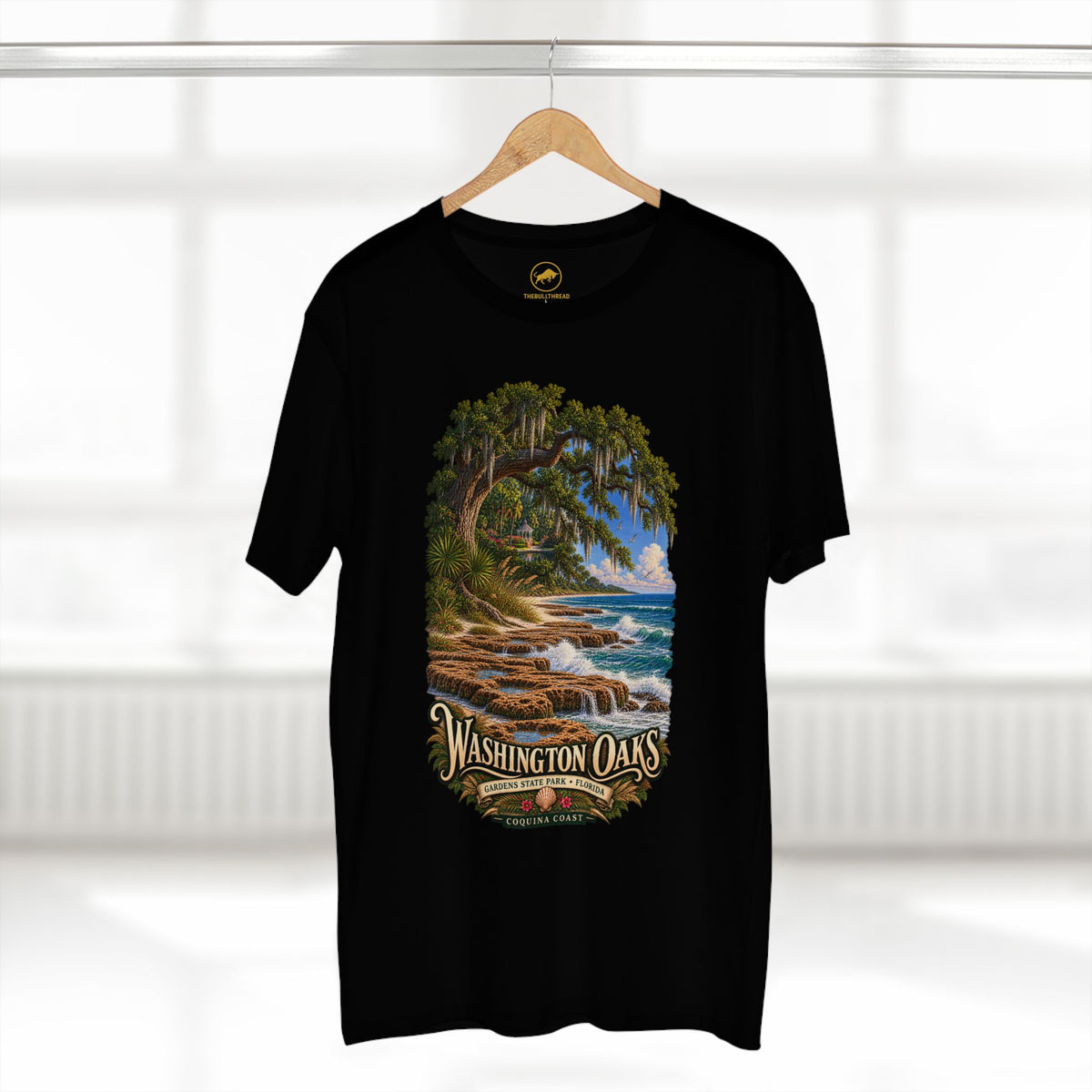Washington Oaks Gardens State Park T Shirt, Palm Coast Florida Coquina Coast Tee.