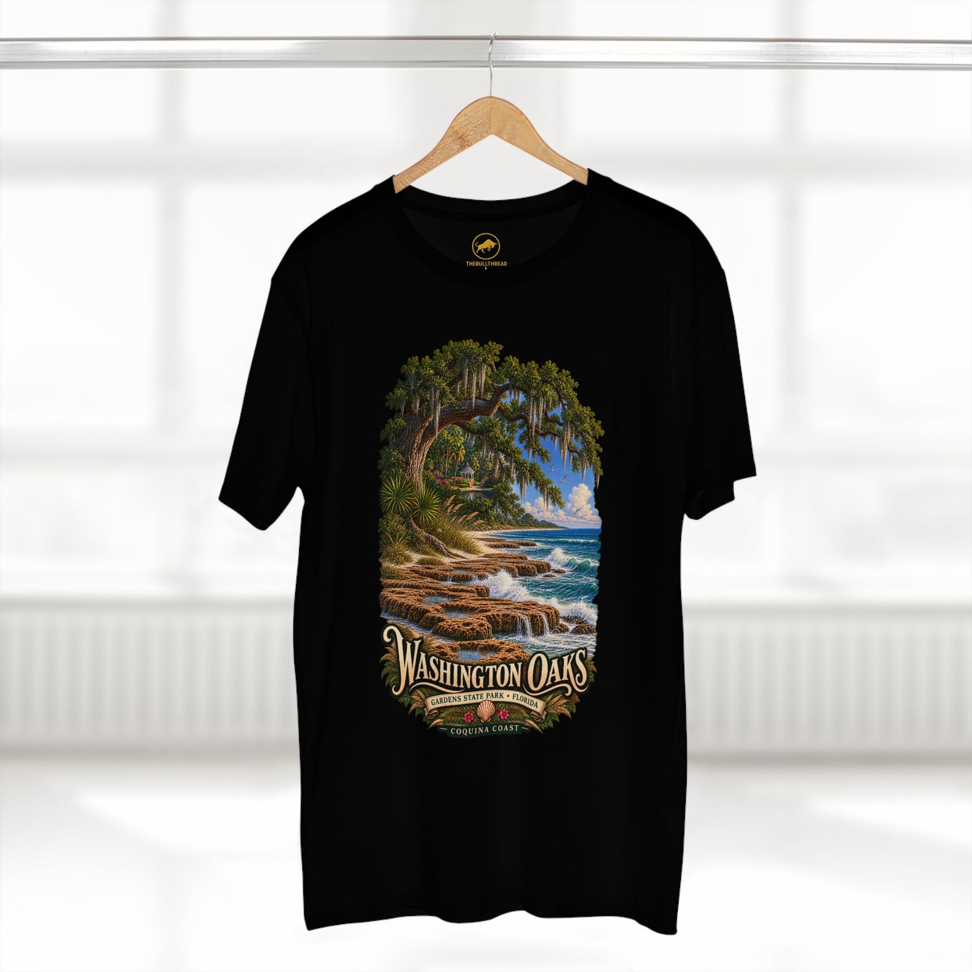 Washington Oaks Gardens State Park T Shirt, Palm Coast Florida Coquina Coast Tee.