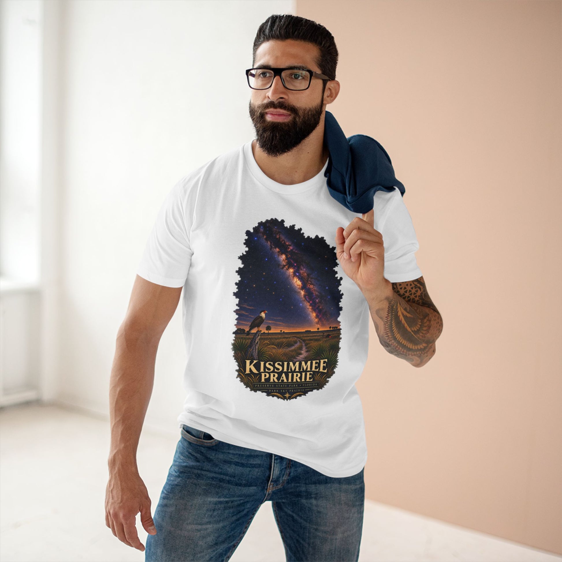 Kissimmee Prairie Preserve Dark Sky Shirt, Florida State Park Milky Way Tee, Okeechobee Stargazing Gift.