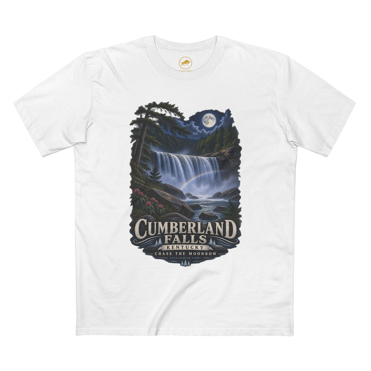 Cumberland Falls Kentucky Shirt, Moonbow Waterfall T-Shirt, Appalachian Nature Tee, Kentucky Hiking Gift, Vintage Outdoor Graphic.