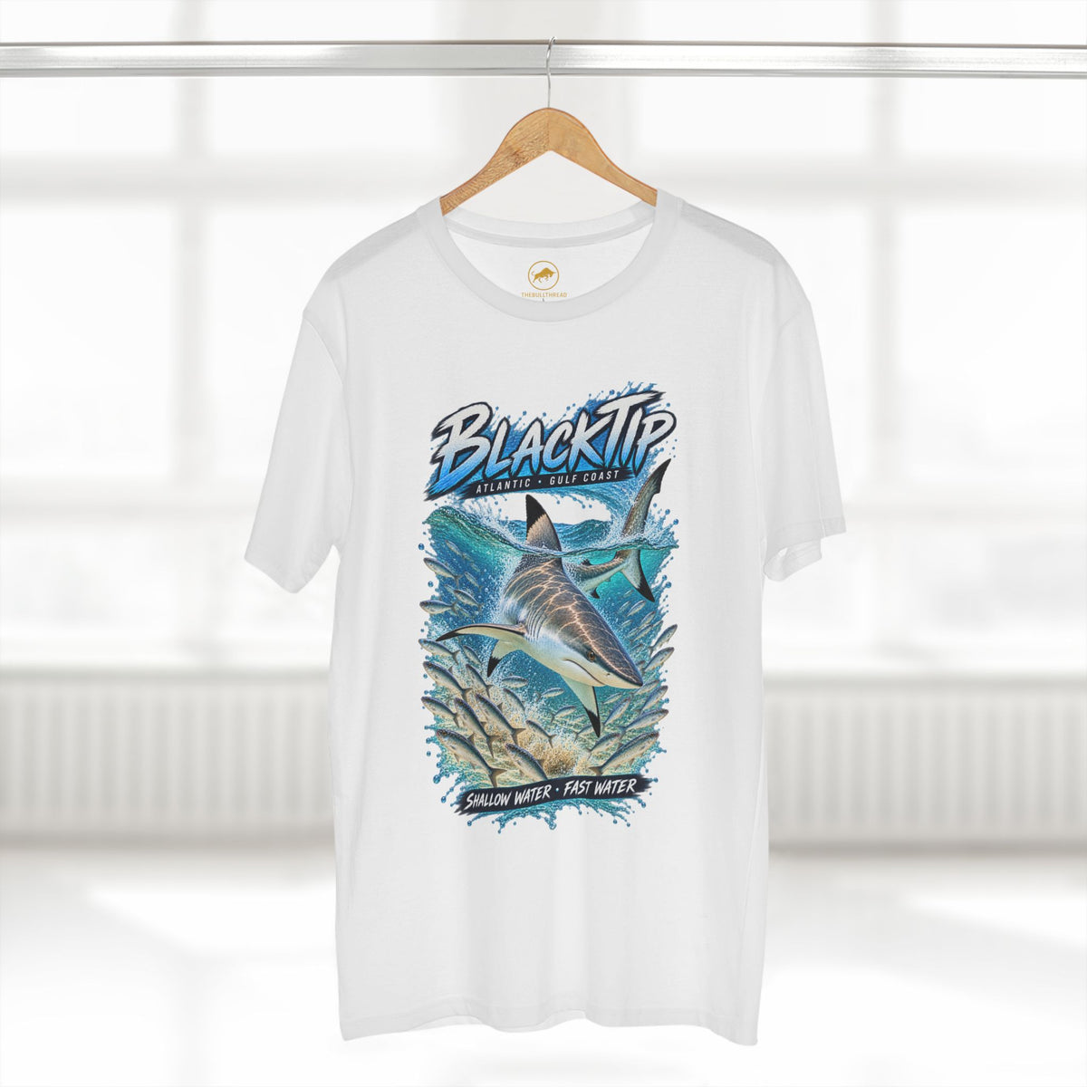 Blacktip Shark Shirt, Florida Shark T-Shirt, Atlantic Gulf Coast Tee, Marine Wildlife Shirt, Ocean Fishing Diver Gift.