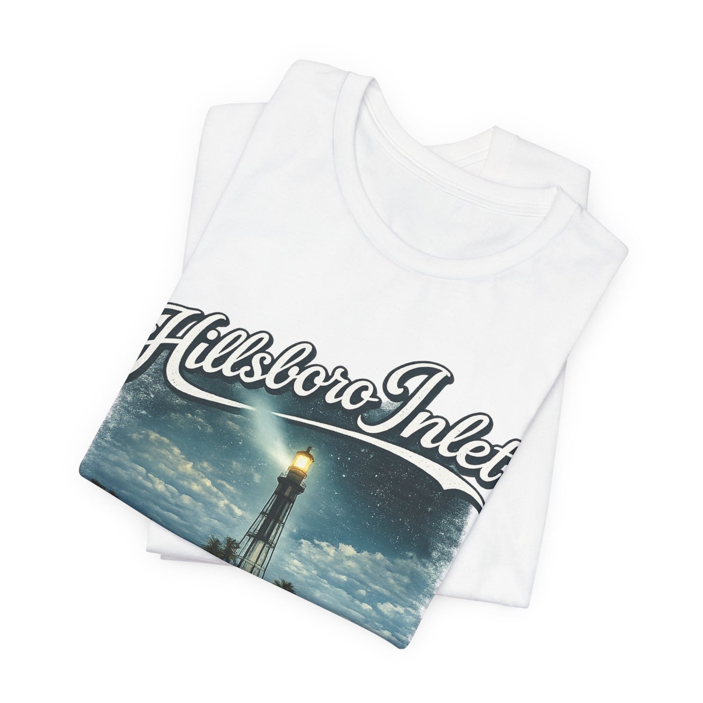 Hillsboro Inlet Shirt, Florida Coastal Tee, Lighthouse Graphic Shirt, Pompano Beach Tee, Broward County Shirt, South Florida Shirt.