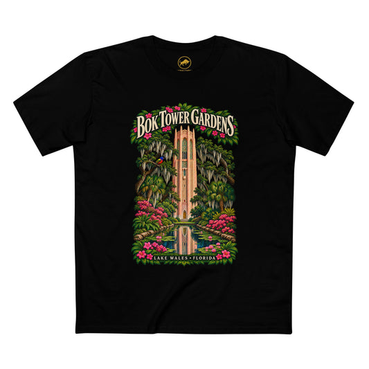 Bok Tower Gardens Shirt, Lake Wales Florida Singing Tower and Carillon Tee.