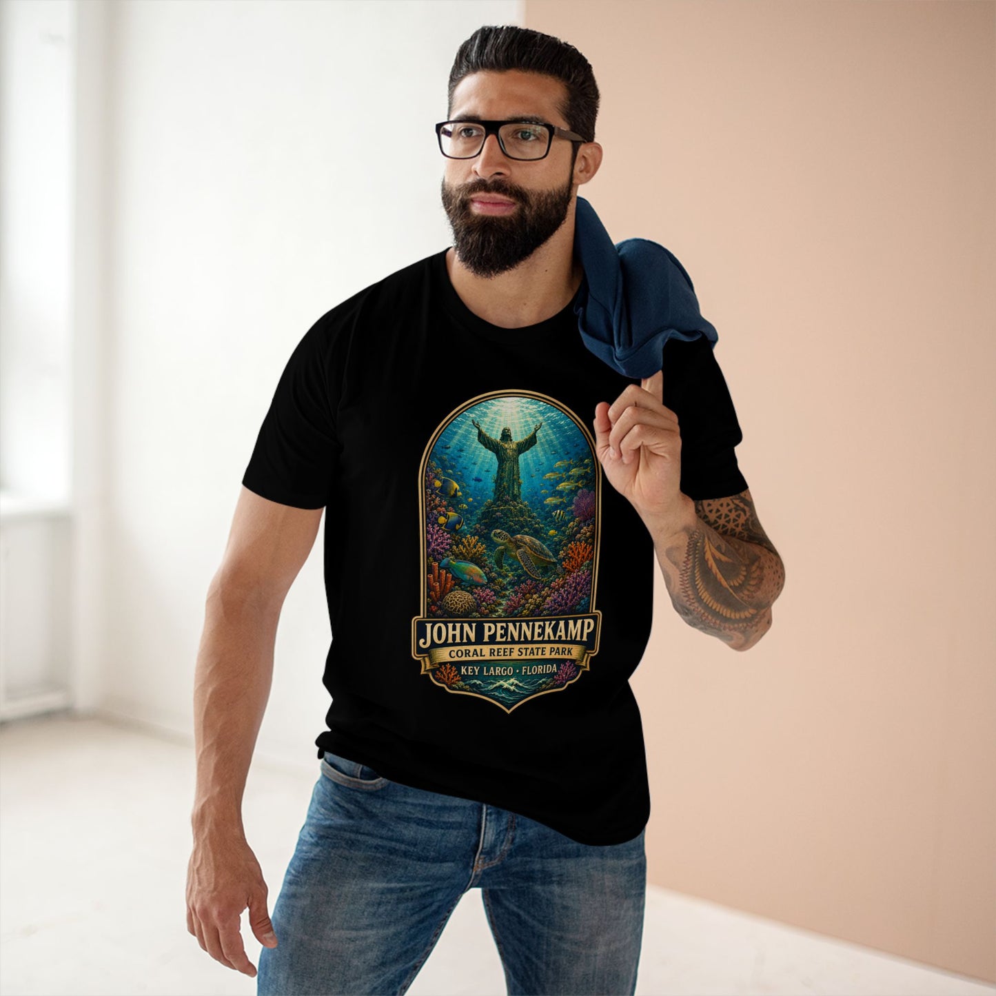 John Pennekamp State Park Shirt, Key Largo Florida Tee, Coral Reef Sea Turtle T-Shirt, Florida Keys Vacation Gift.