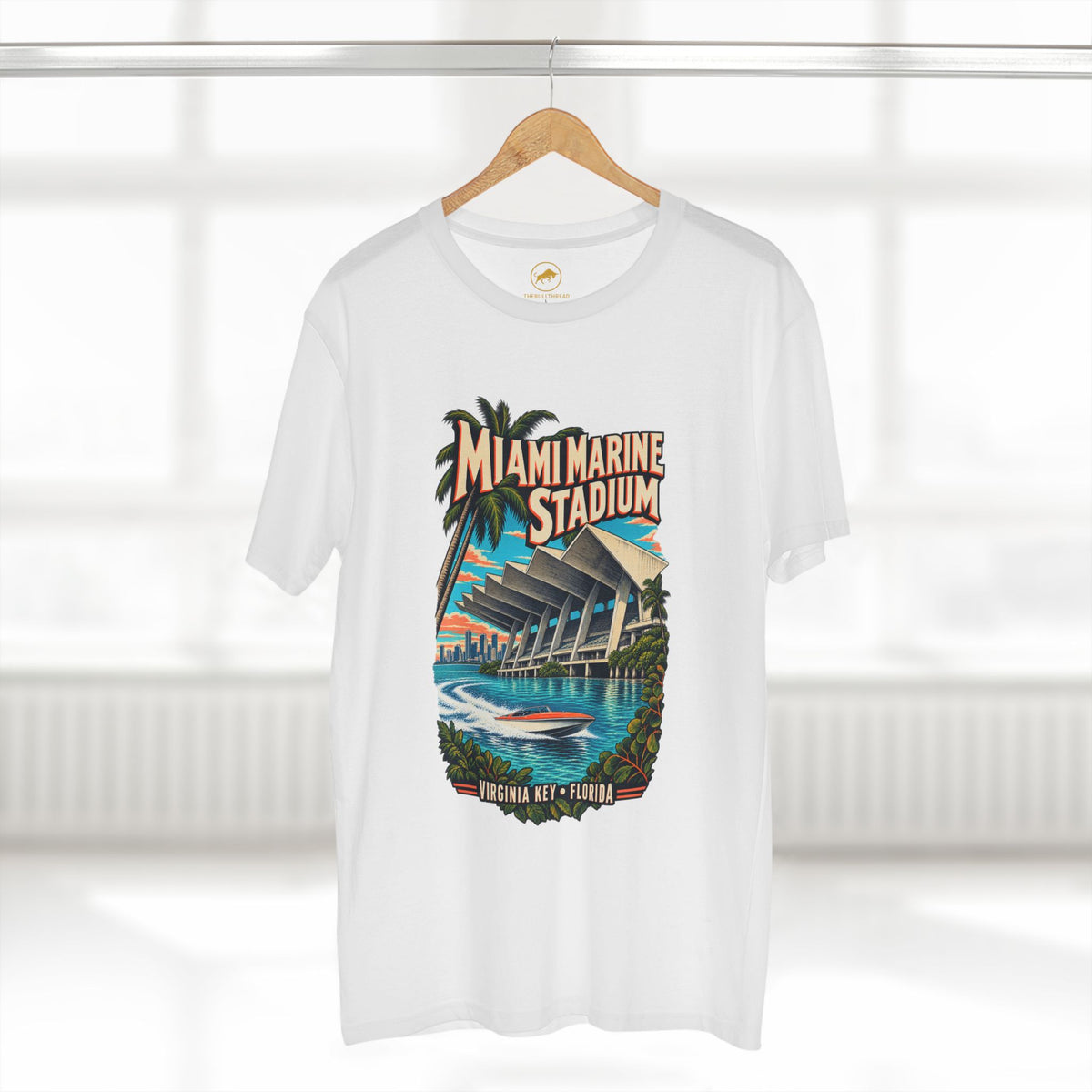 Miami Marine Stadium Shirt, Virginia Key Florida Mid-Century Architecture Tee