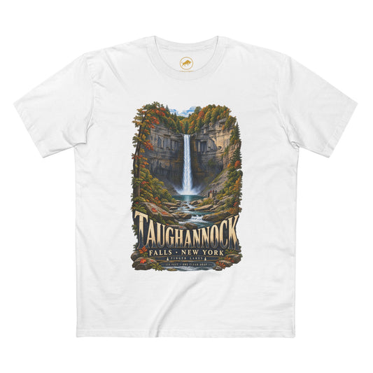 Taughannock Falls Shirt, Finger Lakes New York Tee, Upstate NY Waterfall State Park, Cayuga Lake Hiking Gift.