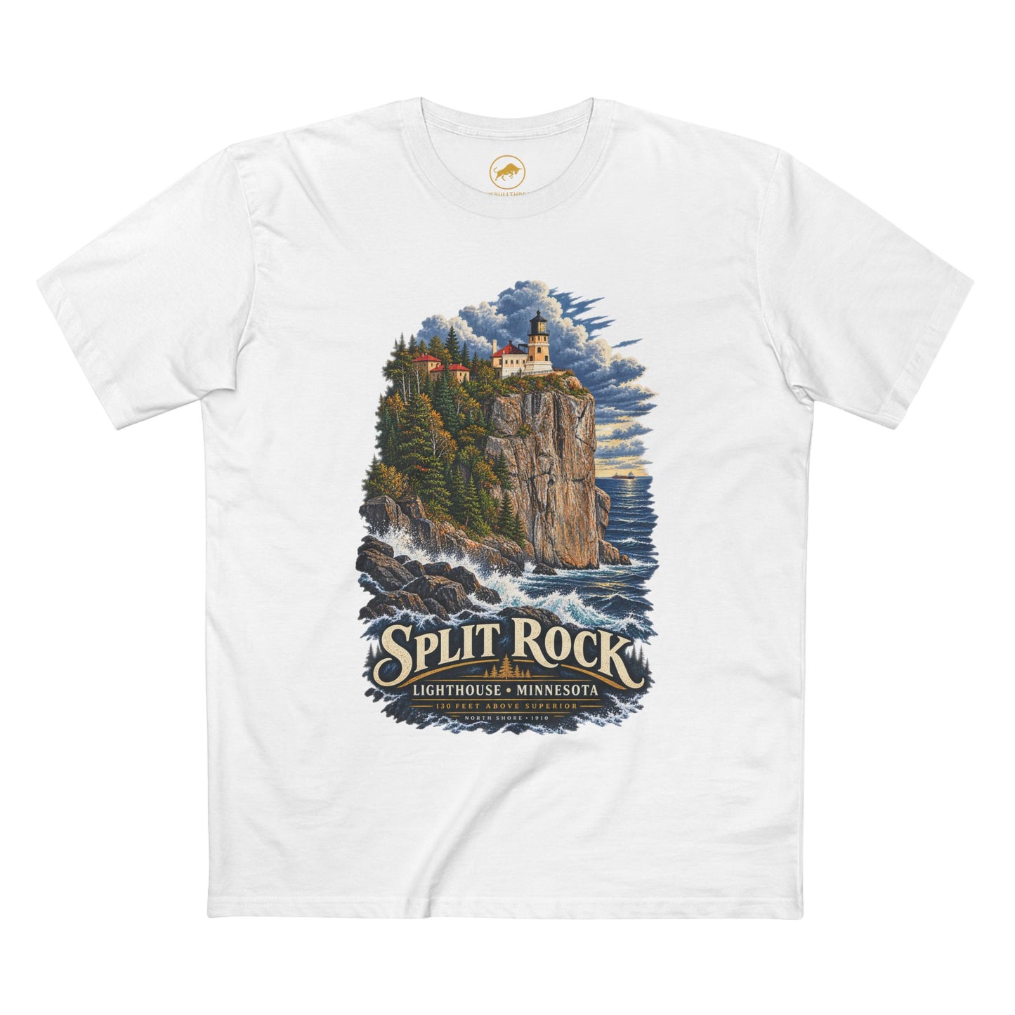 Split Rock Lighthouse Shirt, Minnesota North Shore Tee, Lake Superior Great Lakes Travel Gift.