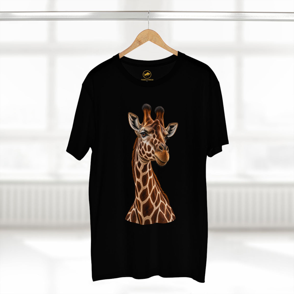 Giraffe Shirt, African Wildlife Graphic Tee, Giraffe Lover Gift, Safari Animal T Shirt, Realistic Giraffe Art, Zoo Animal Shirt.