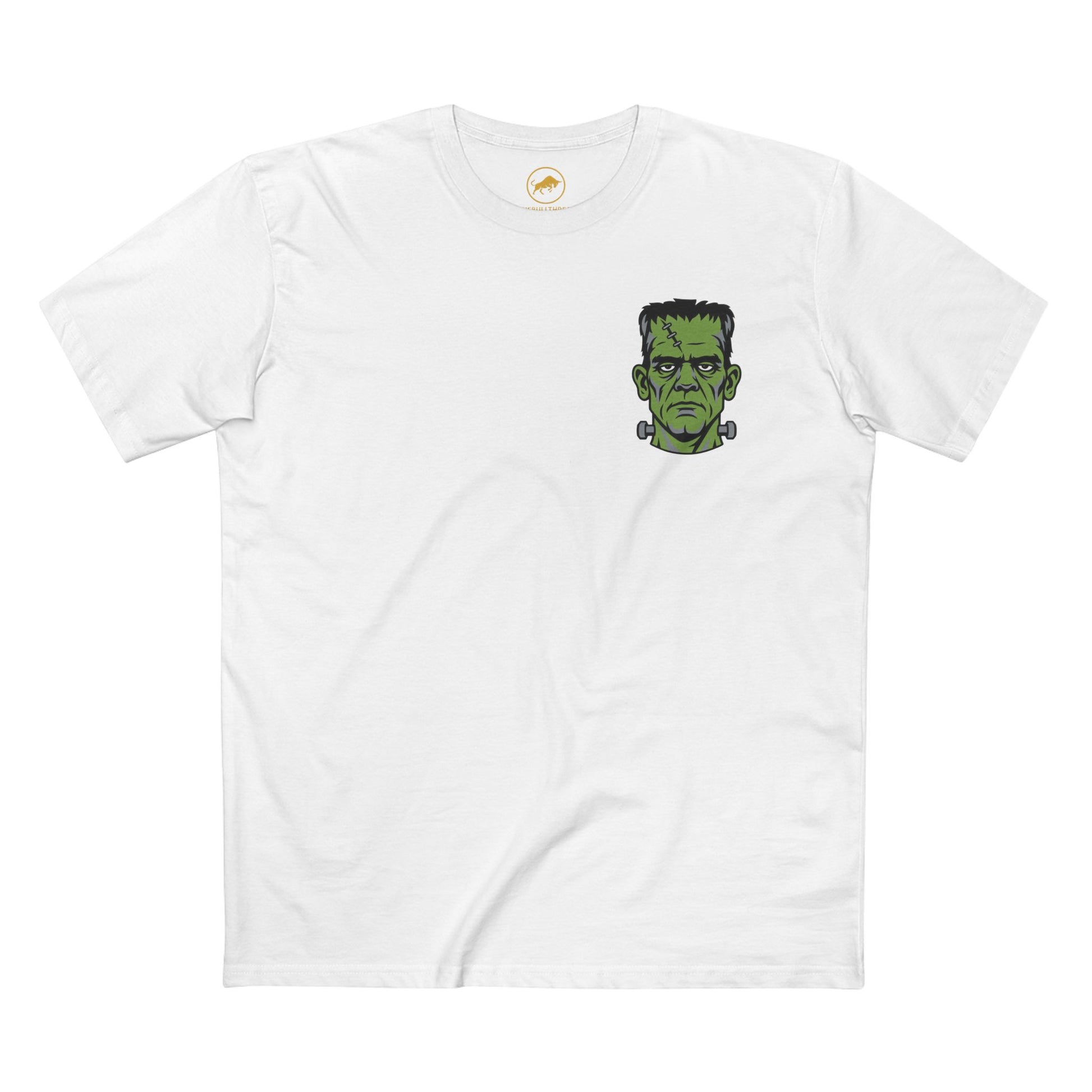 Vintage Green Monster Shirt, Classic Halloween Graphic Tee, Retro Horror T Shirt, Spooky Monster Pocket Print, Halloween Gift.