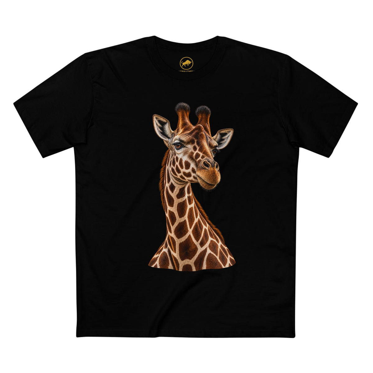 Giraffe Shirt, African Wildlife Graphic Tee, Giraffe Lover Gift, Safari Animal T Shirt, Realistic Giraffe Art, Zoo Animal Shirt.
