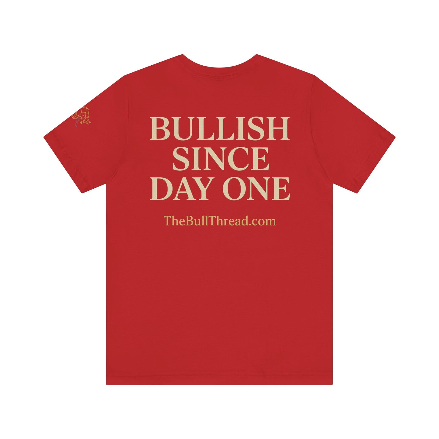 Premium Minimalist Crypto T-Shirt - Geometric Bull Graphic Inspired by Bitcoin & XRP by TheBullThread