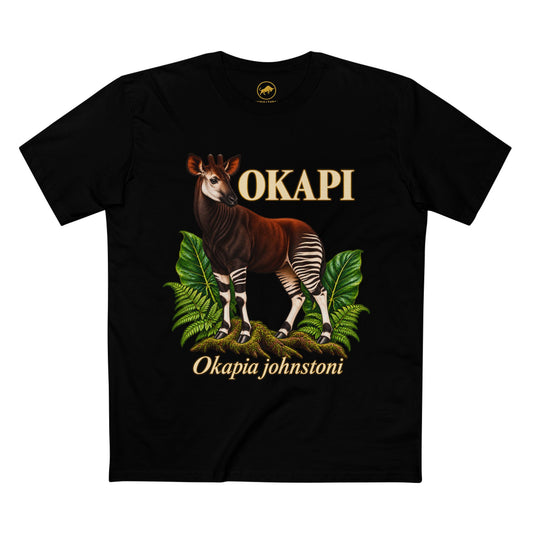 Okapi Shirt, Congo Rainforest Wildlife Tee.