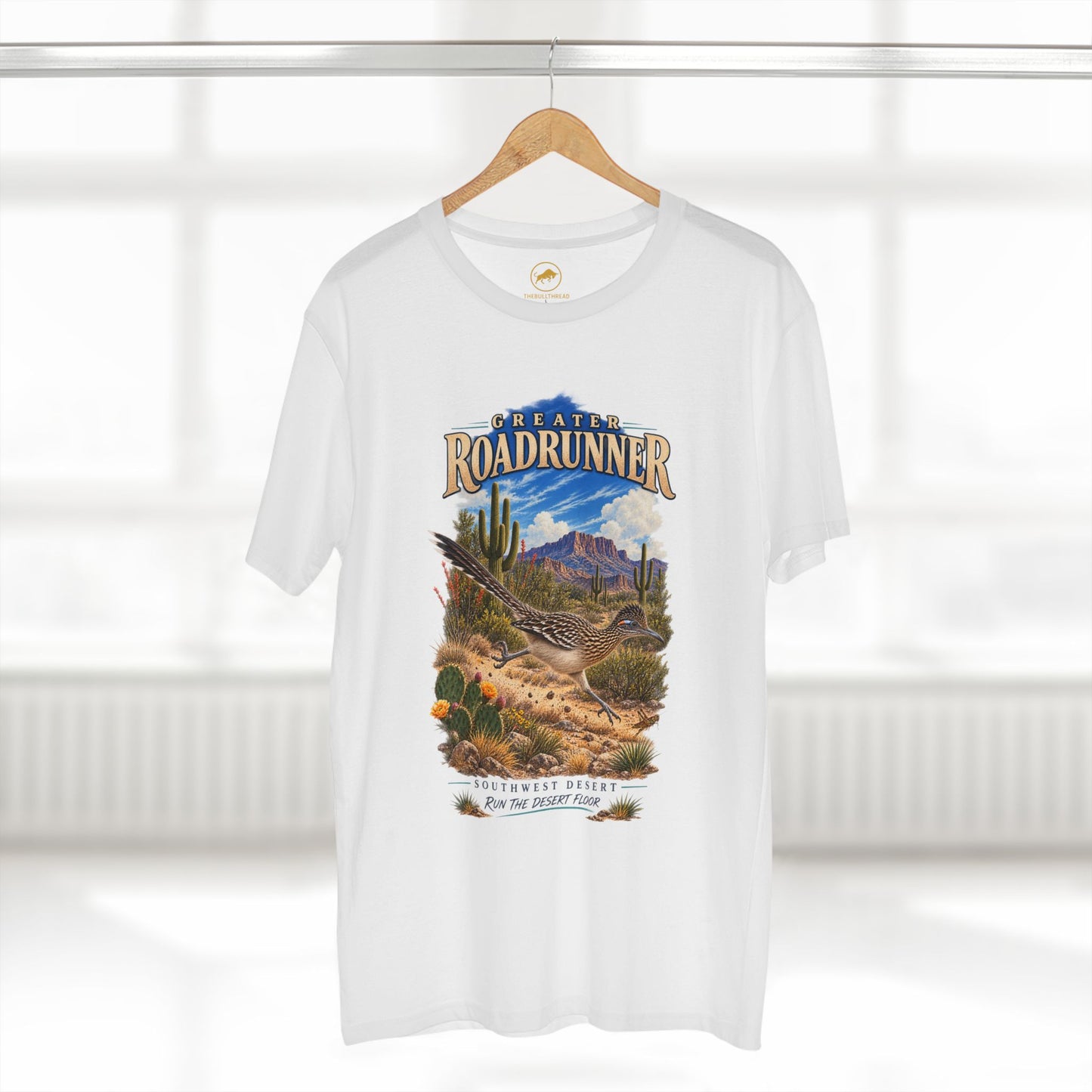 Greater Roadrunner Shirt, Southwest Desert Bird Tee, Arizona New Mexico Wildlife T-Shirt, Birdwatching Gift, Roadrunner Bird Shirt.