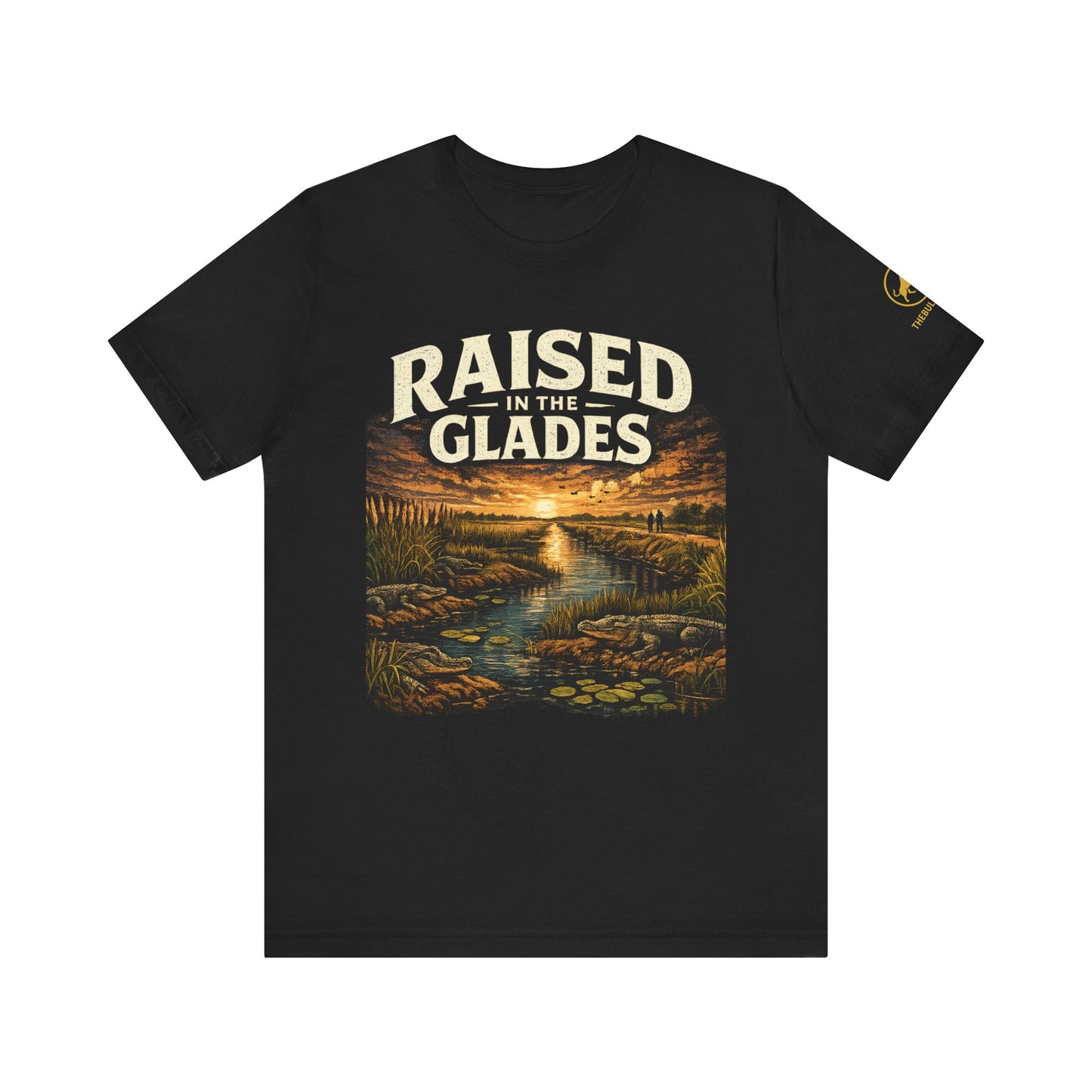 Florida Everglades Shirt, Raised In The Glades Shirt, Alligator Shirt, South Florida Tee, Swamp Nature Graphic Tee, Wildlife Shirt,.