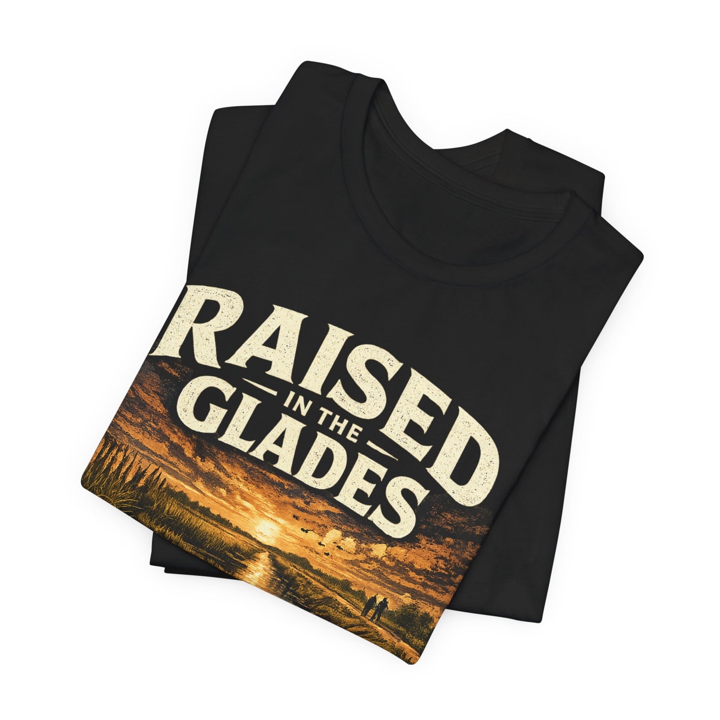 Florida Everglades Shirt, Raised In The Glades Shirt, Alligator Shirt, South Florida Tee, Swamp Nature Graphic Tee, Wildlife Shirt,.