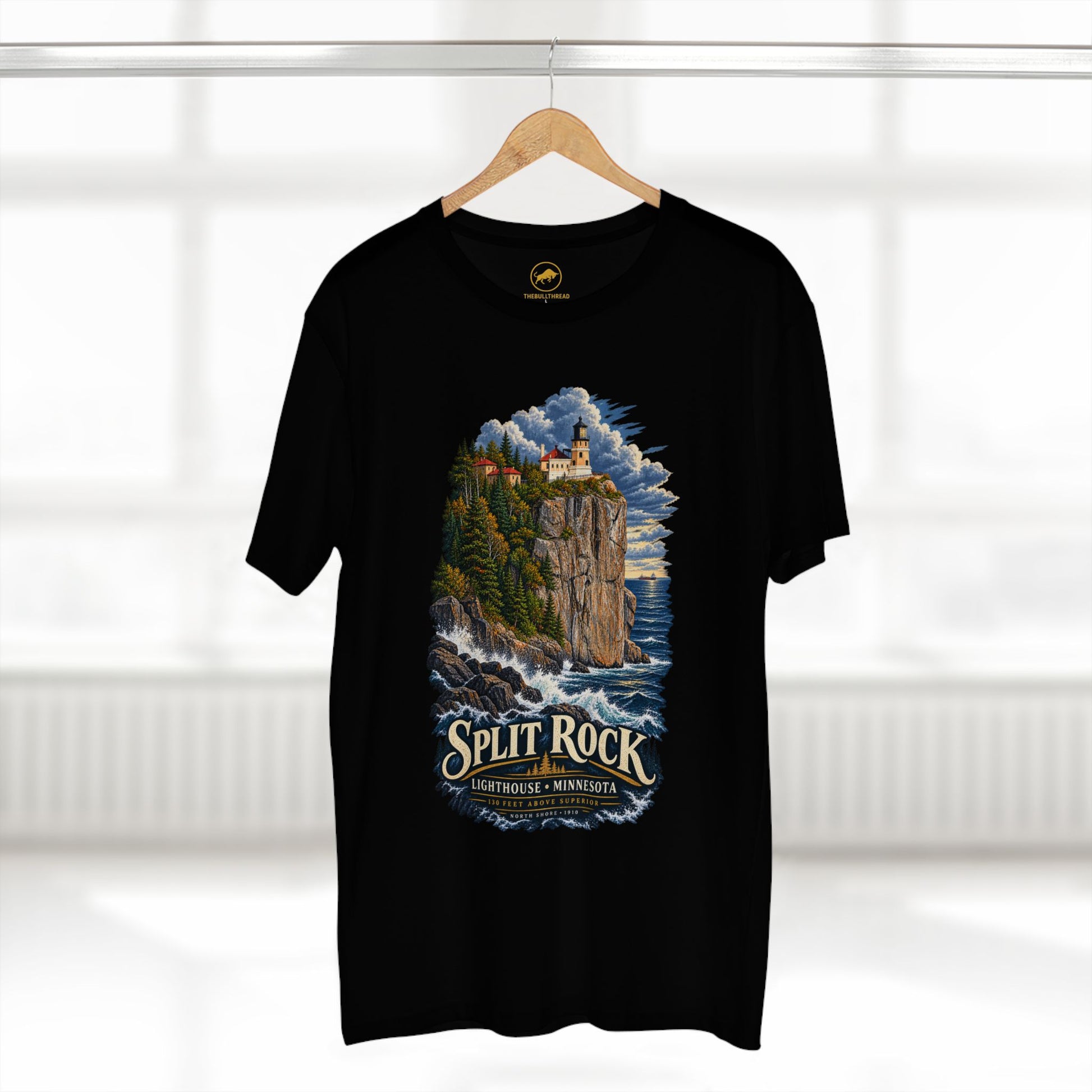 Split Rock Lighthouse Shirt, Minnesota North Shore Tee, Lake Superior Great Lakes Travel Gift.