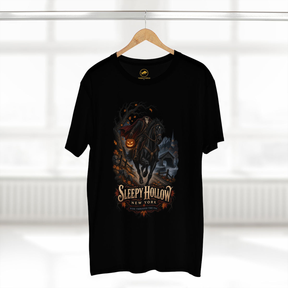 Sleepy Hollow Shirt, Headless Horseman Halloween Tee, New York Folklore and Gothic Gift.