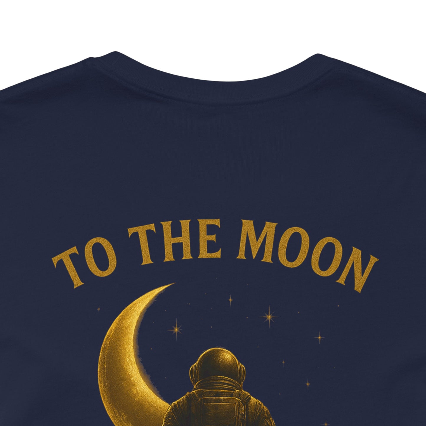 Premium Space Crypto T-Shirt – Bitcoin XRP Astronaut Diamond Hands Design by TheBullThread