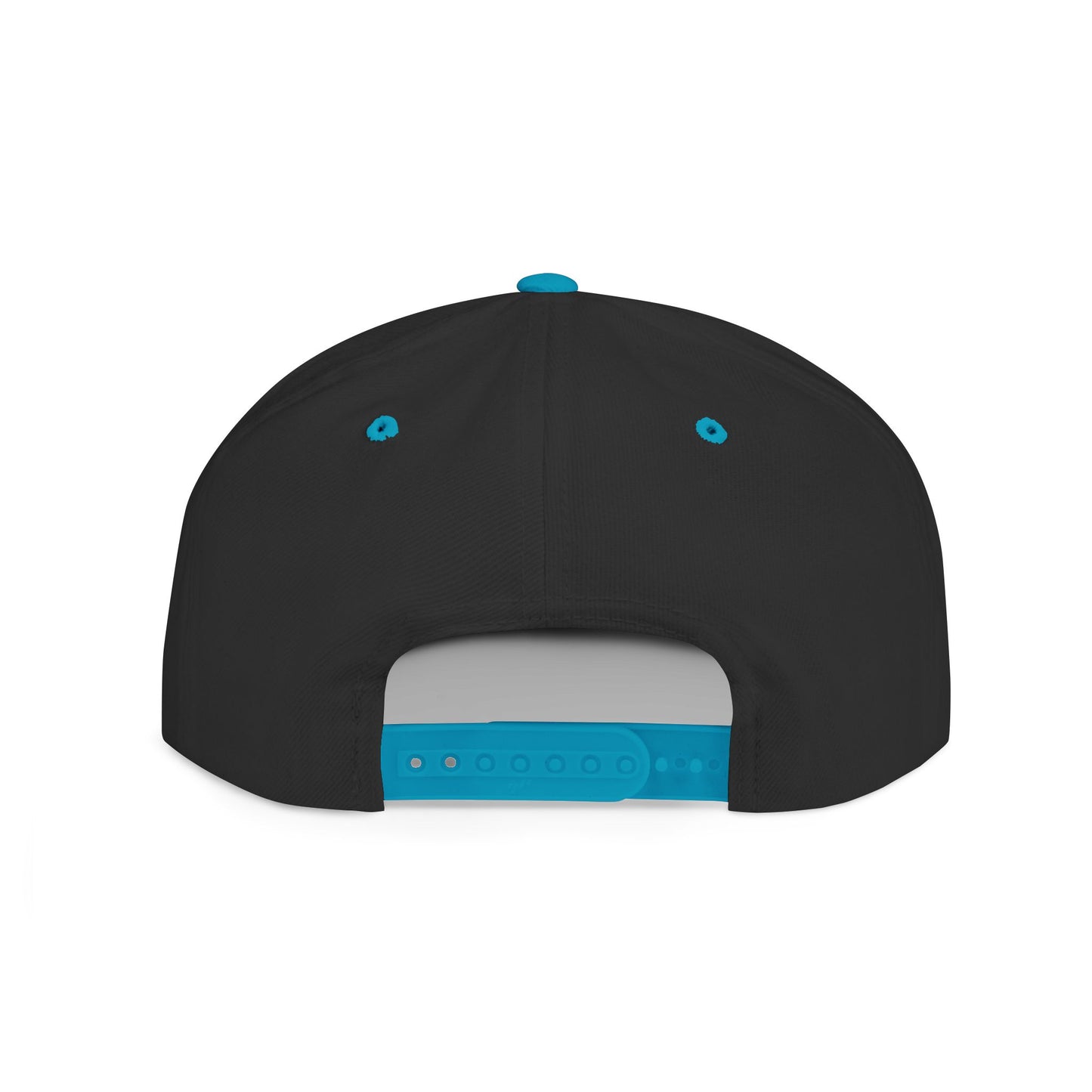 Premium Embroidered Snapback Hat - 6089M Flat-Bill Crypto Cap by TheBullThread