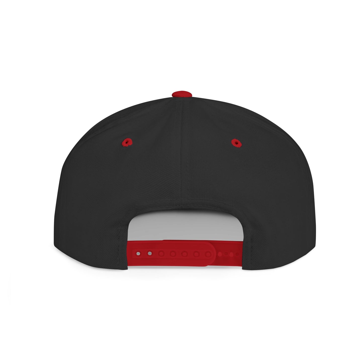 Premium Embroidered Snapback Hat - 6089M Flat-Bill Crypto Cap by TheBullThread