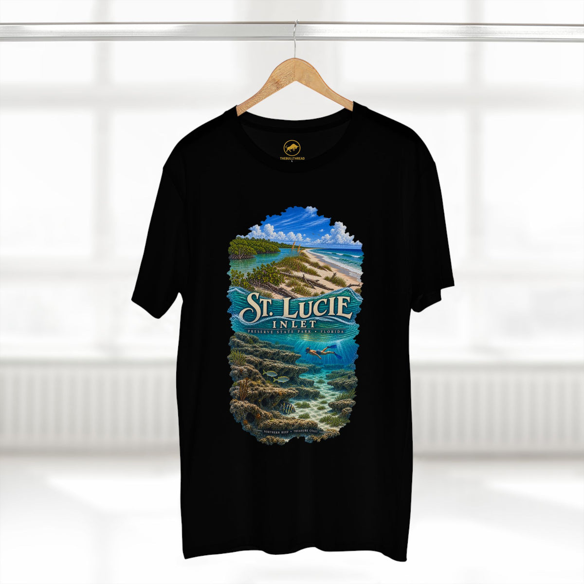 St. Lucie Inlet Preserve Shirt, Florida Reef Snorkeling Tee, Treasure Coast State Park T-Shirt.