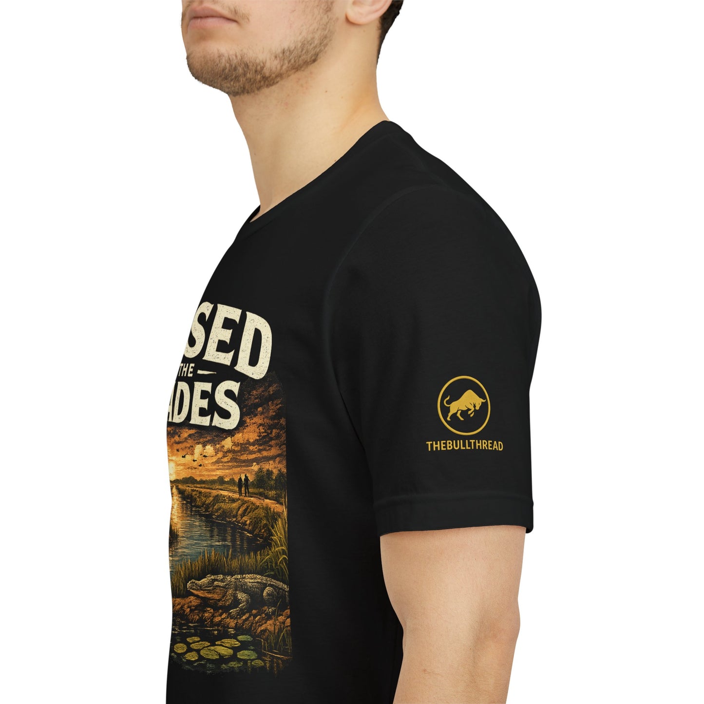 Florida Everglades Shirt, Raised In The Glades Shirt, Alligator Shirt, South Florida Tee, Swamp Nature Graphic Tee, Wildlife Shirt,.