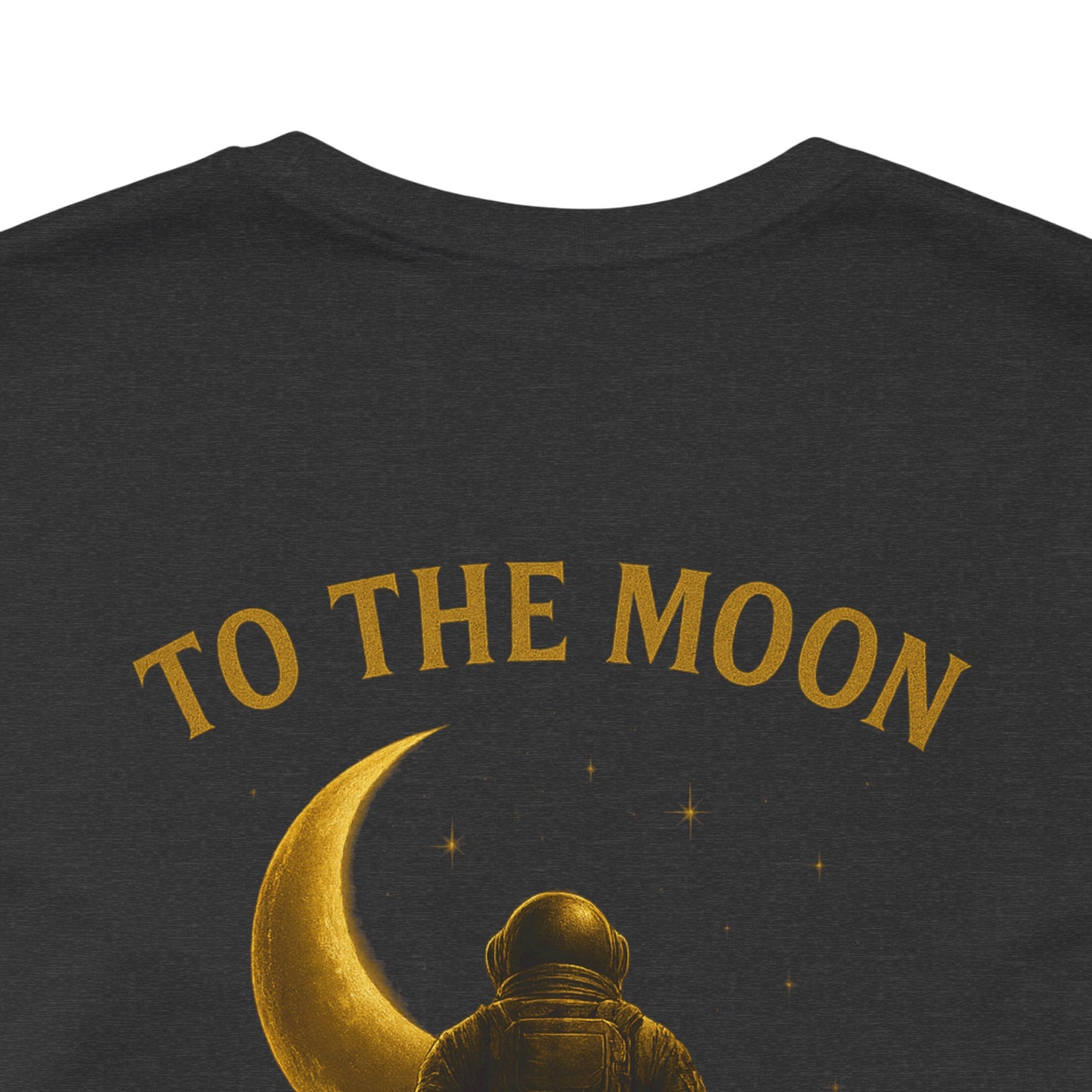 Premium Space Crypto T-Shirt – Bitcoin XRP Astronaut Diamond Hands Design by TheBullThread