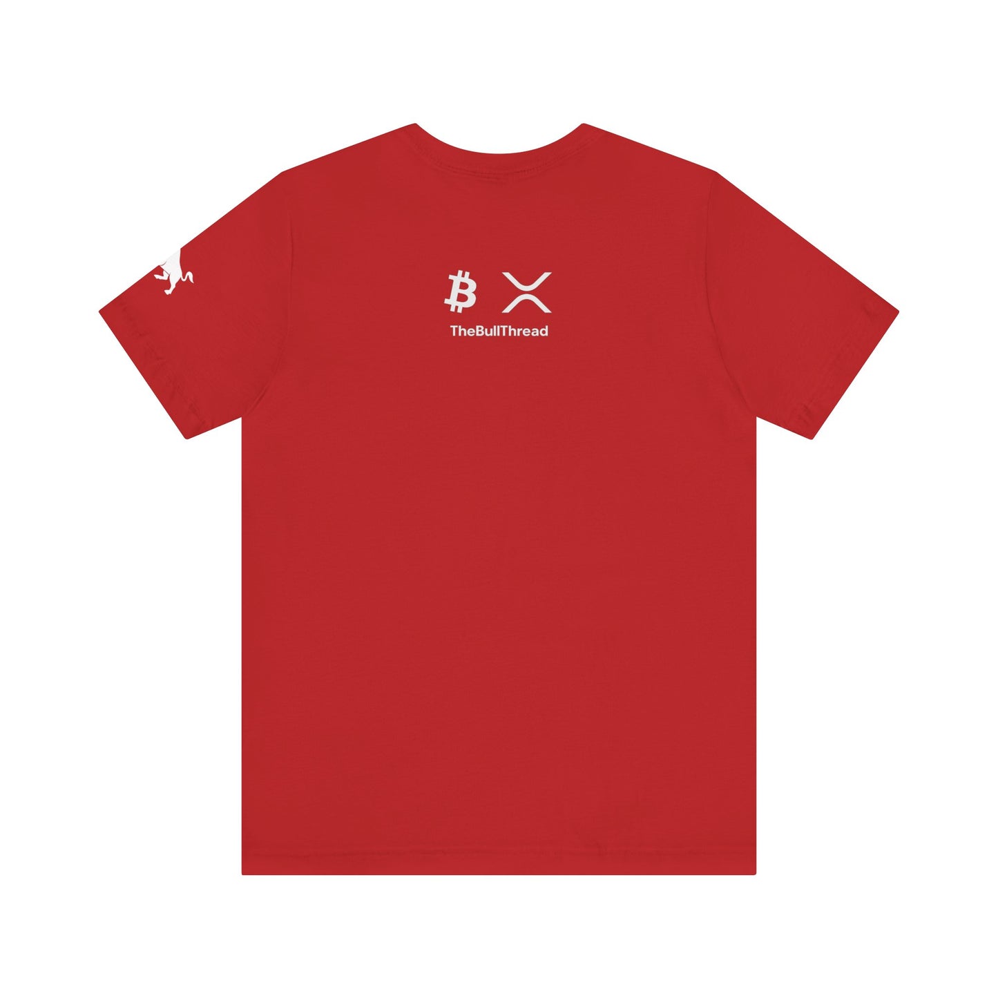 Premium Crypto Tee – HODL Stake Repeat Minimalist Streetwear by TheBullThread