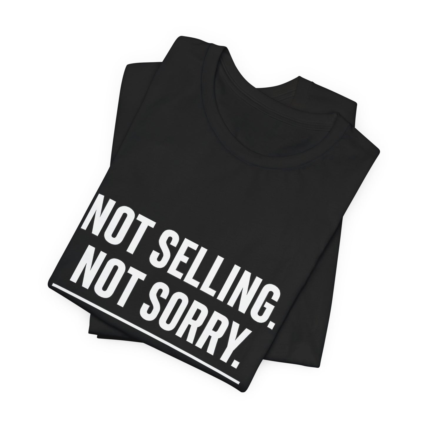 Premium Crypto Investor Shirt - Not Selling, Not Sorry Bull Market Tee by TheBullThread