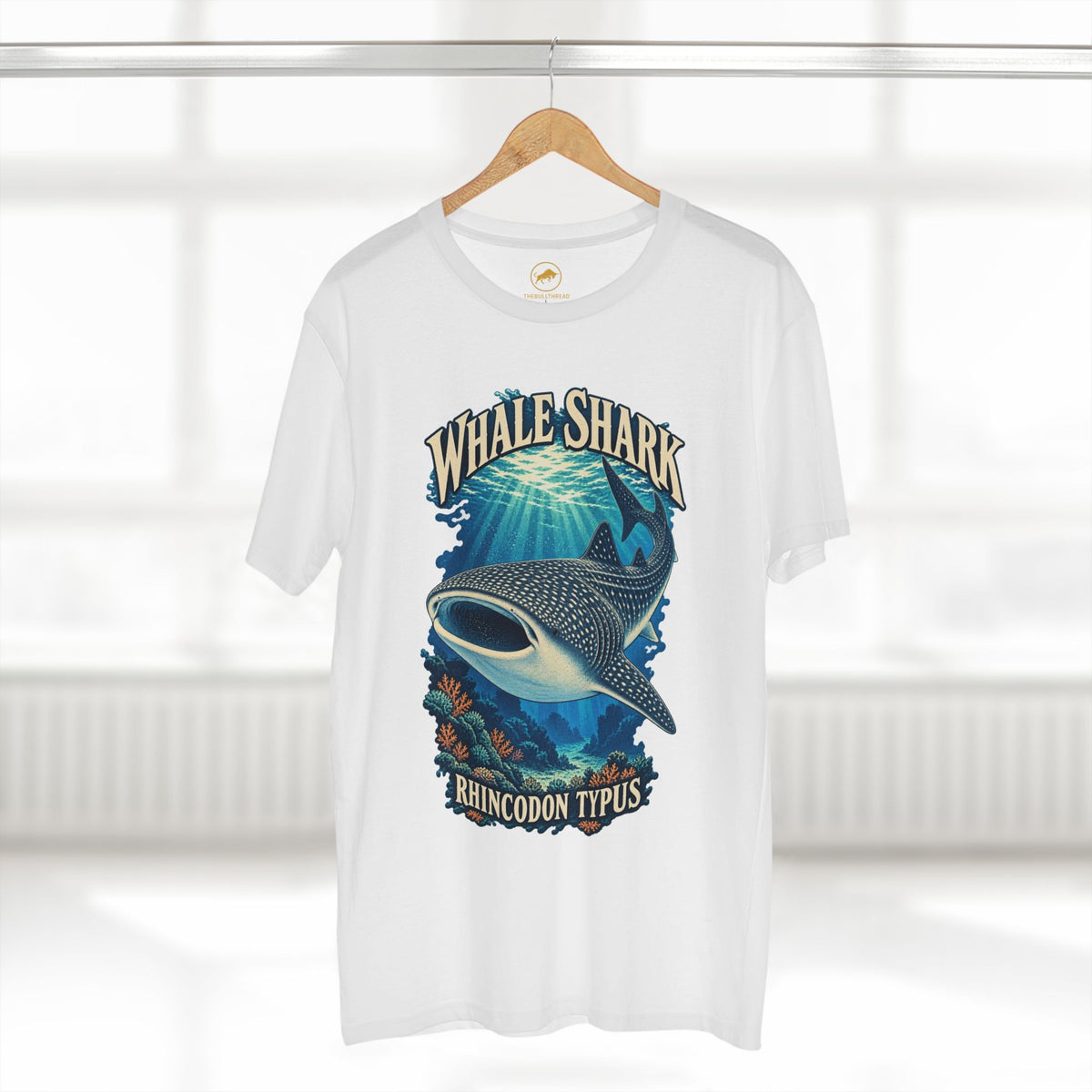 Whale Shark Shirt, Tropical Ocean Marine Life Tee, Rhincodon Typus Shark Lover Gift