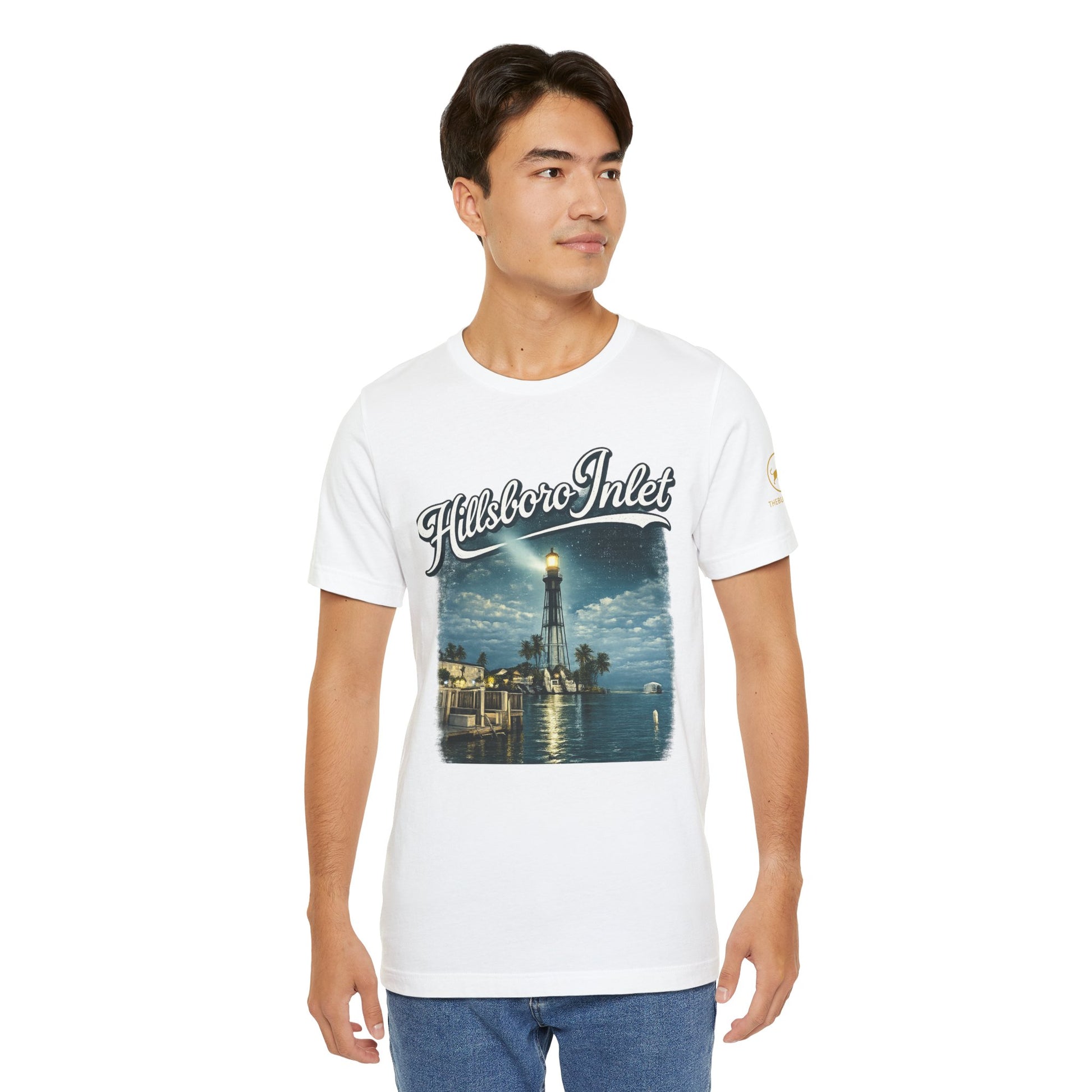 Hillsboro Inlet Shirt, Florida Coastal Tee, Lighthouse Graphic Shirt, Pompano Beach Tee, Broward County Shirt, South Florida Shirt.