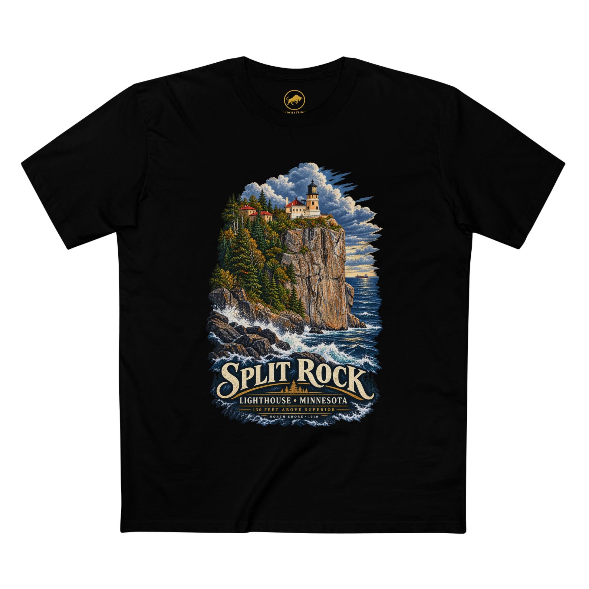 Split Rock Lighthouse Shirt, Minnesota North Shore Tee, Lake Superior Great Lakes Travel Gift.