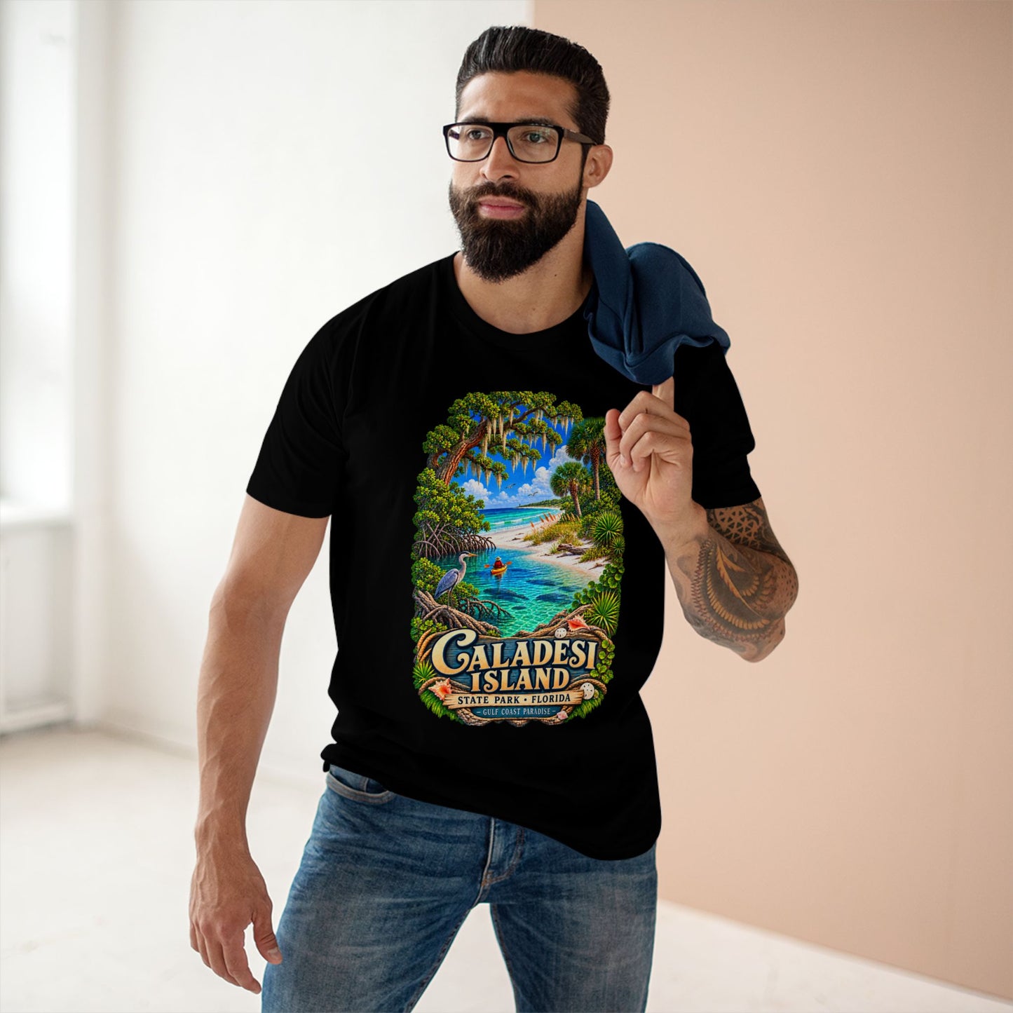 Caladesi Island State Park Shirt, Florida Beach Tee, Gulf Coast Kayaking Souvenir