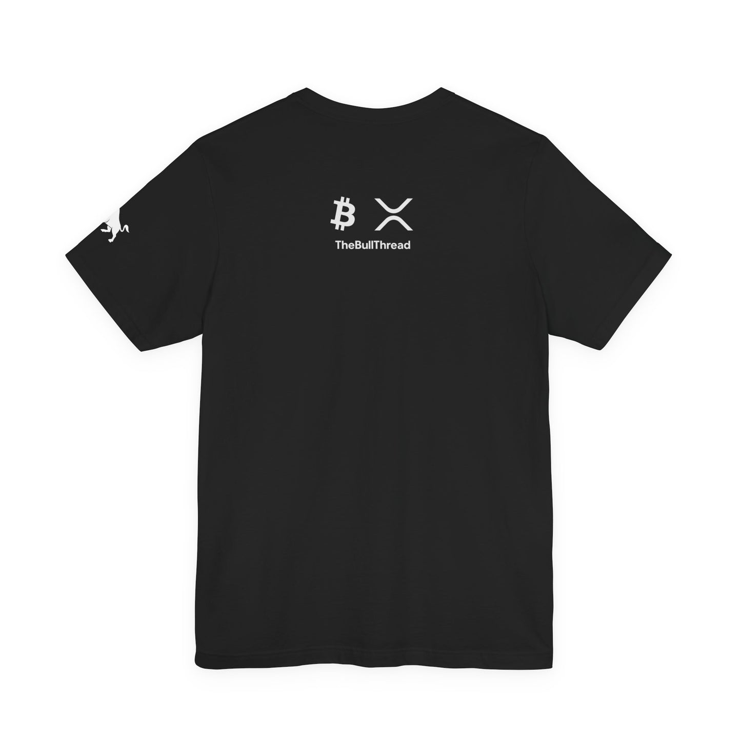 Premium Crypto Tee – HODL Stake Repeat Minimalist Streetwear by TheBullThread