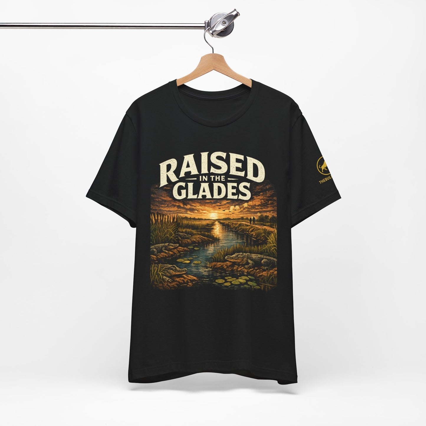 Florida Everglades Shirt, Raised In The Glades Shirt, Alligator Shirt, South Florida Tee, Swamp Nature Graphic Tee, Wildlife Shirt,.
