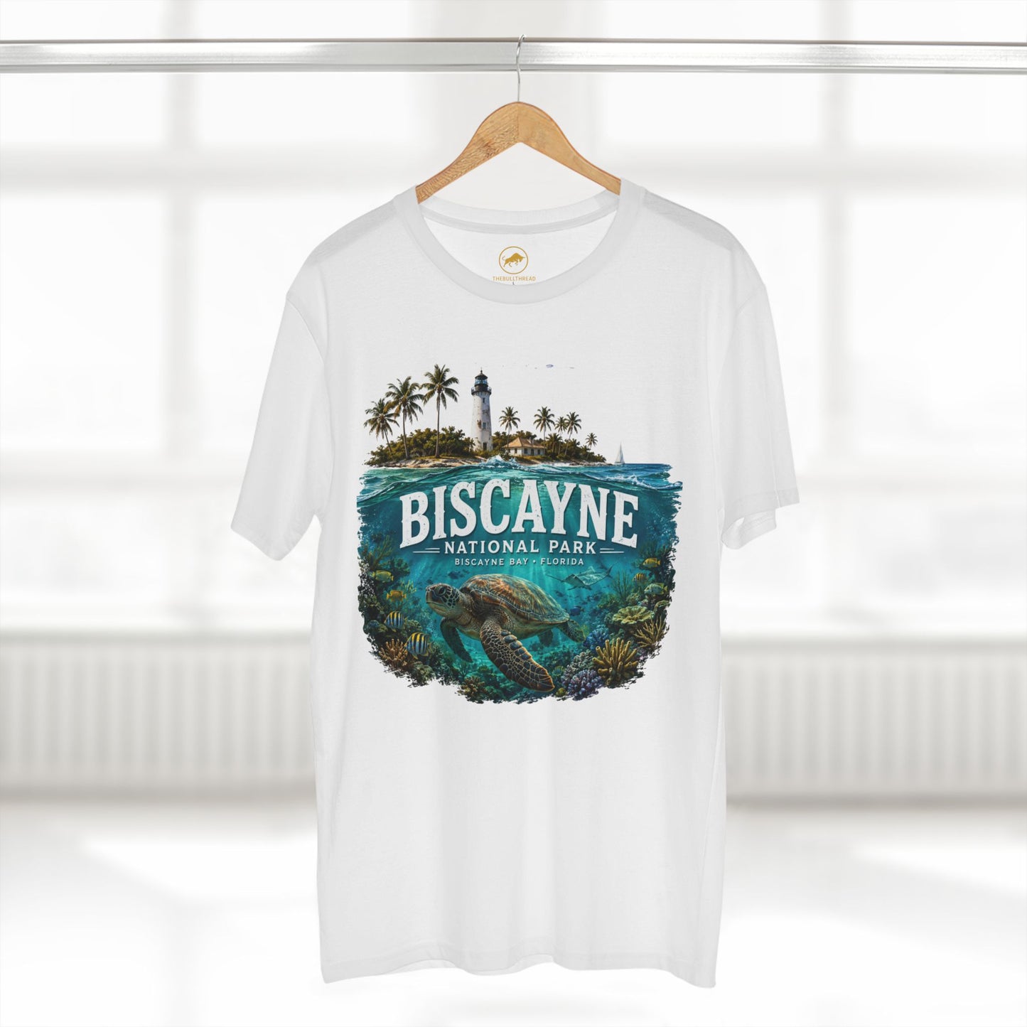 Biscayne National Park Shirt Sea Turtle Florida Graphic Tee Coral Reef Lighthouse Ocean Adventure T Shirt