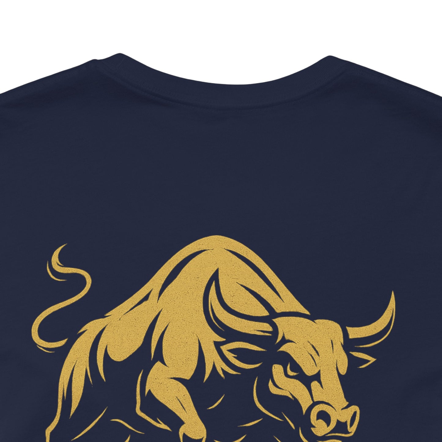 Premium Gold Motivational Streetwear Tee by The BullThread | Job Pays the Bills Business Pays the Lifestyle | Luxury Investor Shirt